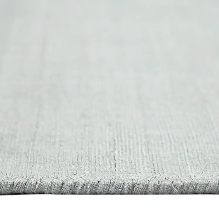 10' X 14' Silver And Gray Abstract Hand Woven Area Rug