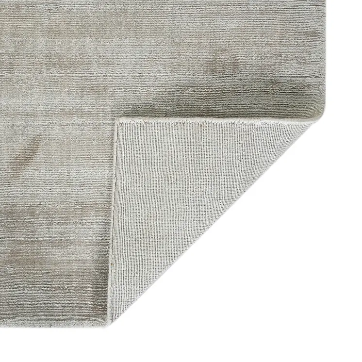 2' X 3' Ivory And Gray Abstract Hand Woven Area Rug