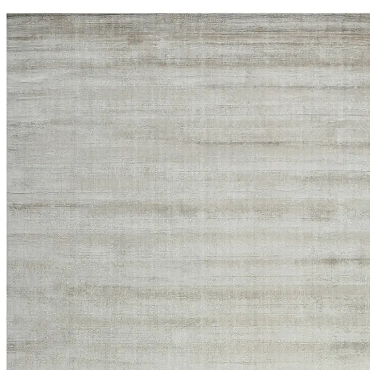 5' X 8' Ivory And Gray Abstract Hand Woven Area Rug