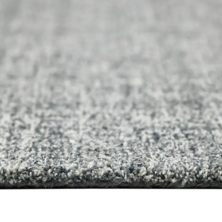 2' X 3' Gray And Ivory Wool Abstract Hand Tufted Area Rug