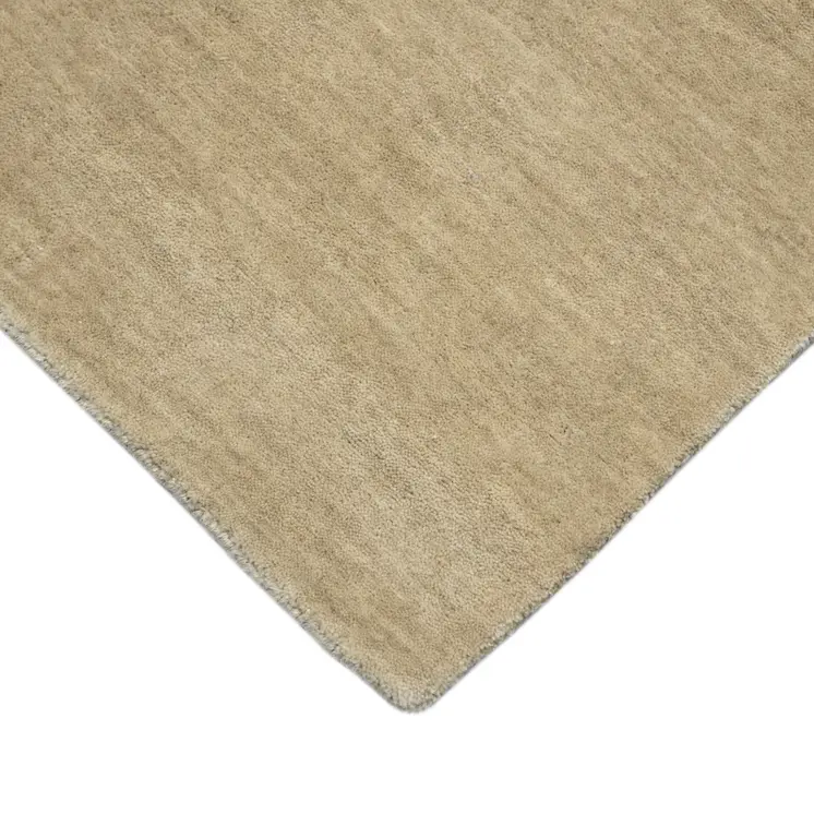 4' X 6' Ivory Wool Hand Woven Area Rug