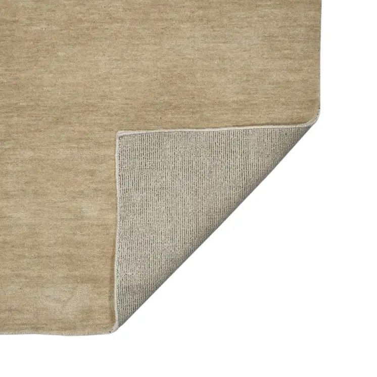 4' X 6' Ivory Wool Hand Woven Area Rug