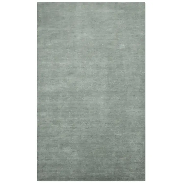 10' X 14' Gray Wool Hand Woven Area Rug