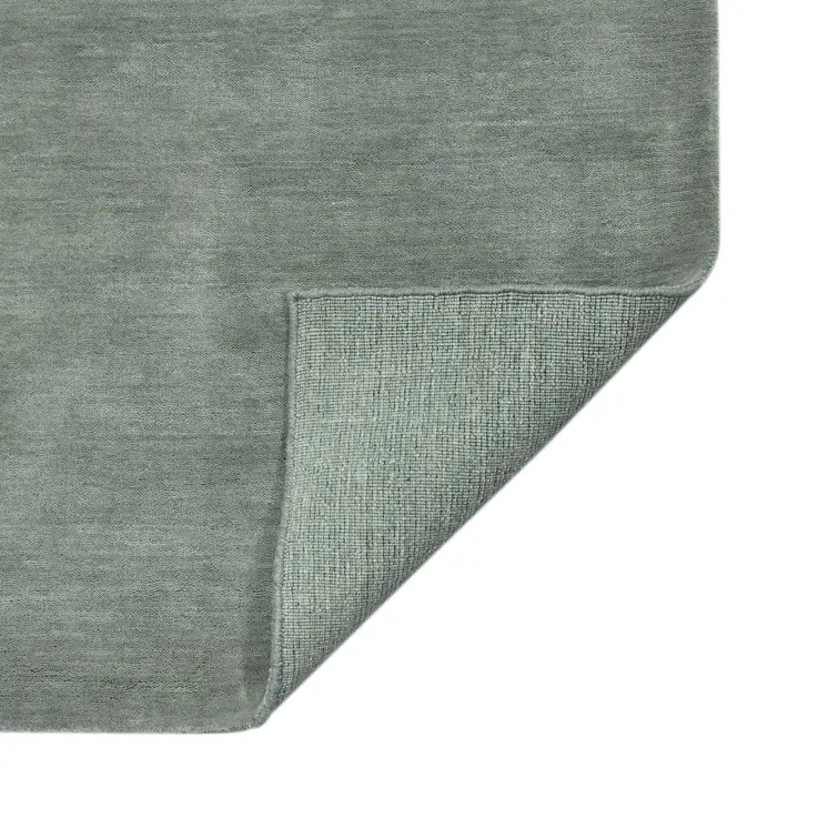 10' X 14' Gray Wool Hand Woven Area Rug