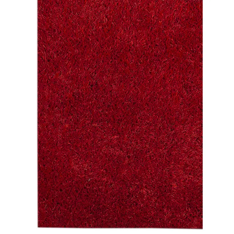 2' X 3' Red Shag Area Rug