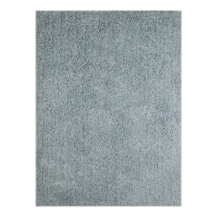 8' X 11' Sky Blue Shag Area Rug