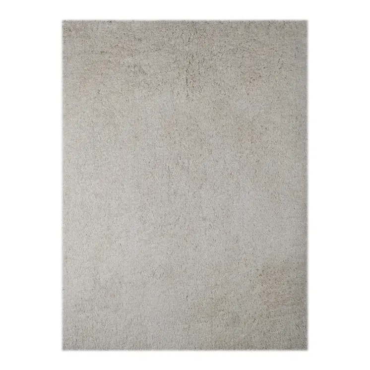 2' X 3' Off White Shag Area Rug