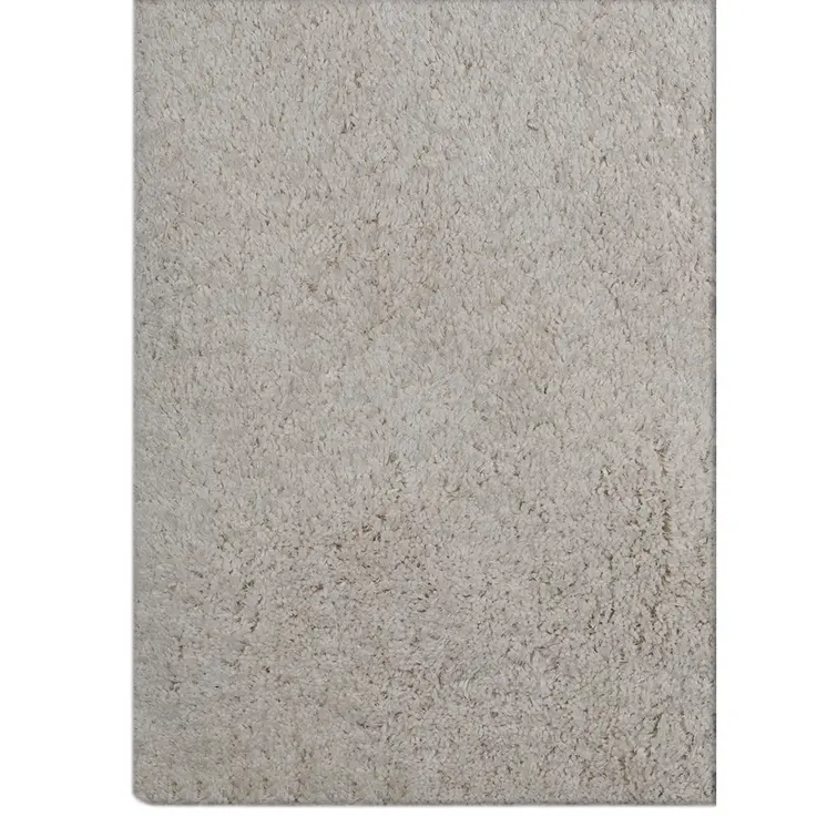 2' X 3' Off White Shag Area Rug