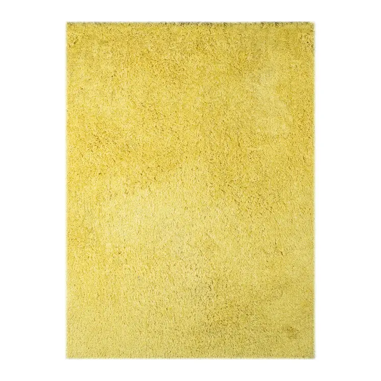 8' X 11' Yellow Shag Area Rug