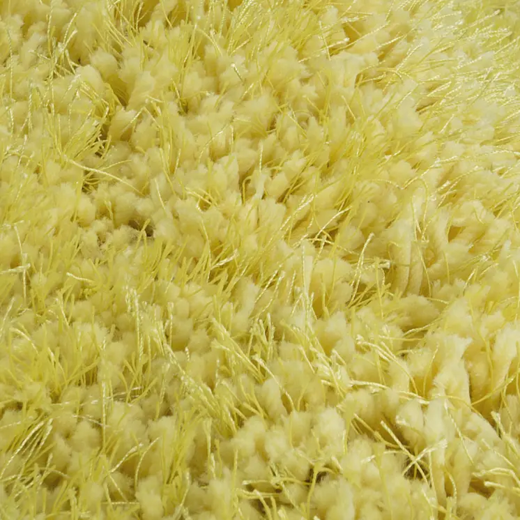 8' X 11' Yellow Shag Area Rug