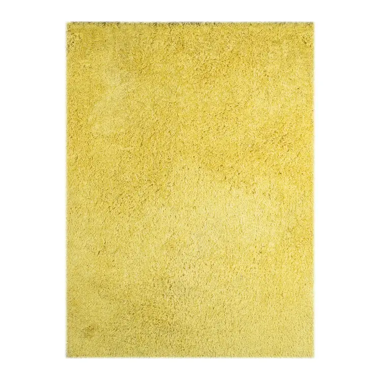 8' X 11' Yellow Shag Area Rug