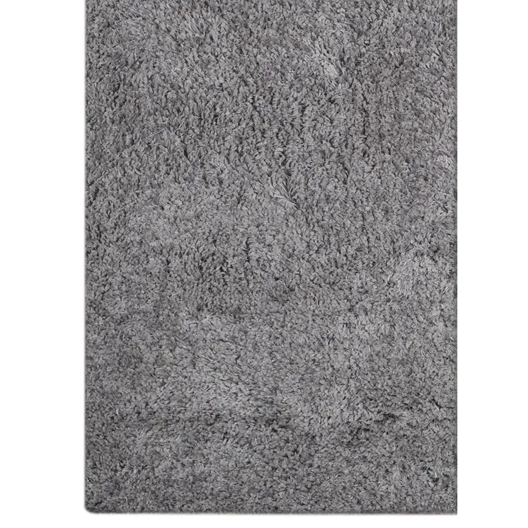 2' X 3' Gray Shag Area Rug