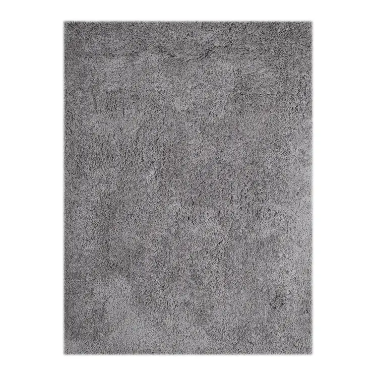 2' X 3' Gray Shag Area Rug