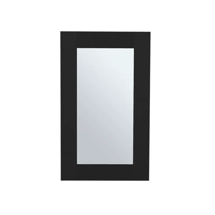 15" Black Wood Floating Bathroom Vanity