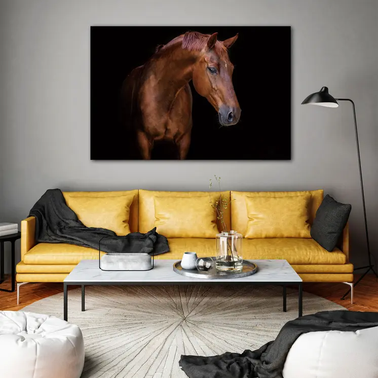 Pensive Mare Unframed Acrylic Wall Art