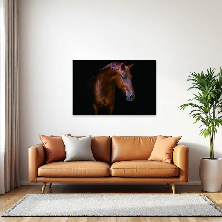 Pensive Mare Unframed Acrylic Wall Art