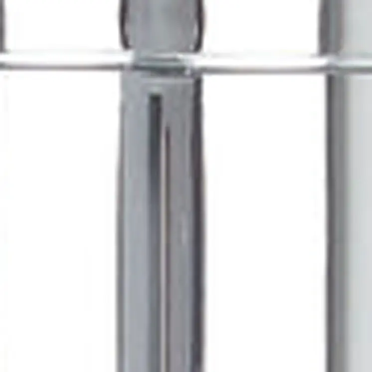 Silver Heavy Duty Plastic Wall Mount Soap Dispenser
