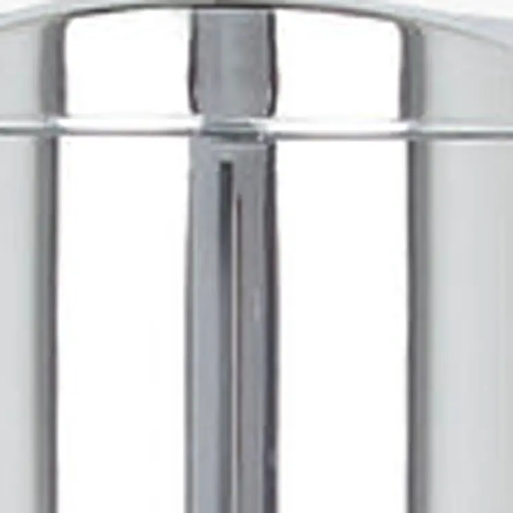 Silver Heavy Duty Plastic Wall Mount Soap Dispenser