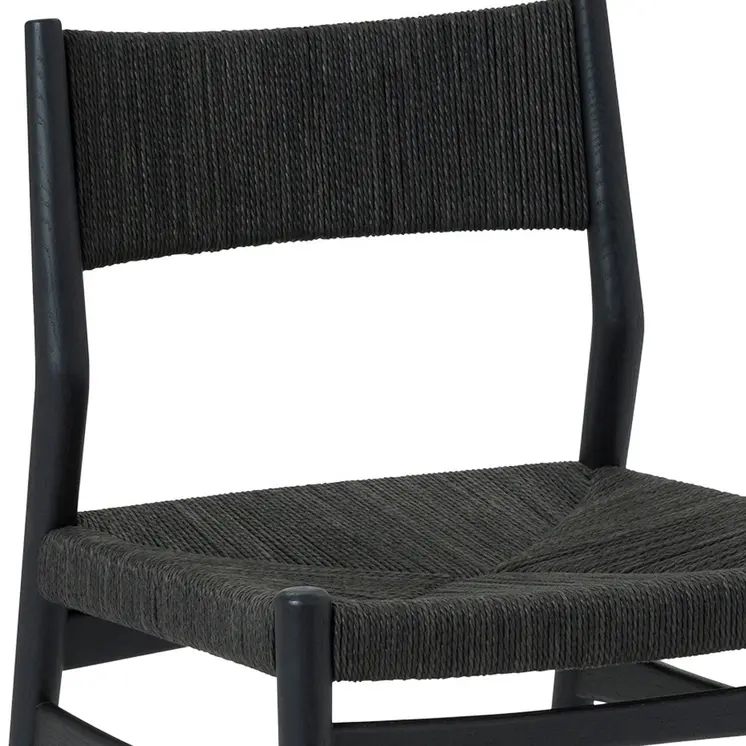 Five Piece Oak Round Dining Set with Four Chairs