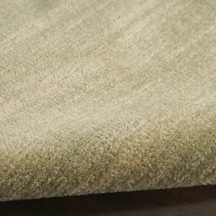 3' X 5' Green And Gold Abstract Indoor Outdoor Area Rug