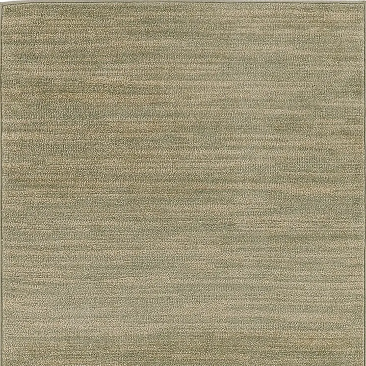 3' X 5' Green And Gold Abstract Indoor Outdoor Area Rug
