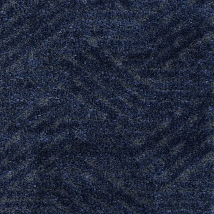 2' X 3' Blue Abstract Power Loom Area Rug