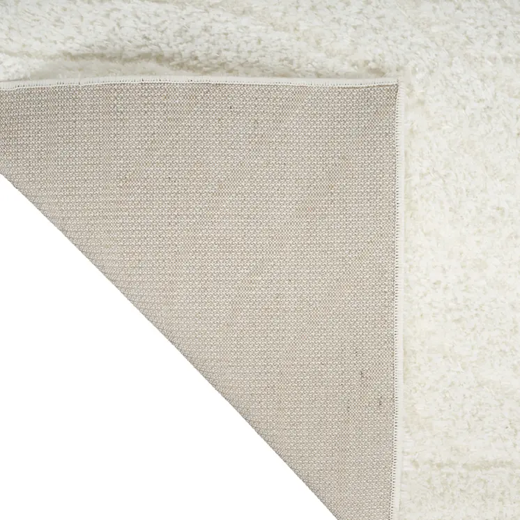 2' X 3' Ivory Abstract Power Loom Area Rug