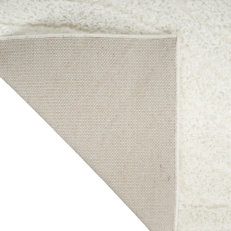 2' X 3' Ivory Abstract Power Loom Area Rug