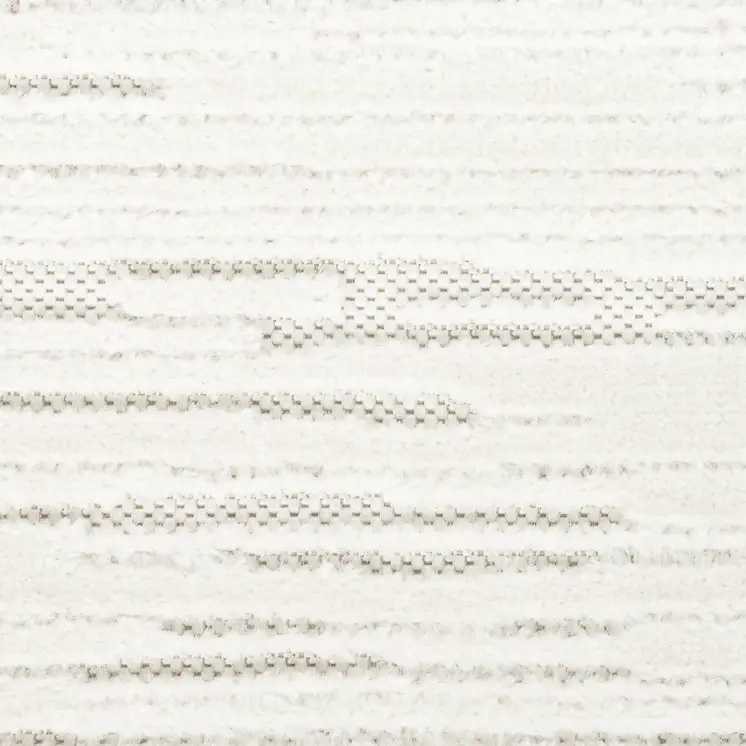 6' Ivory Geometric Runner Rug