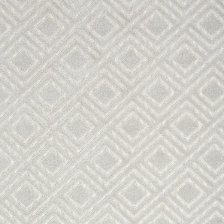 4' X 6' Gray Geometric Area Rug