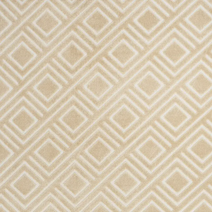 4' X 6' Tan Geometric Area Rug