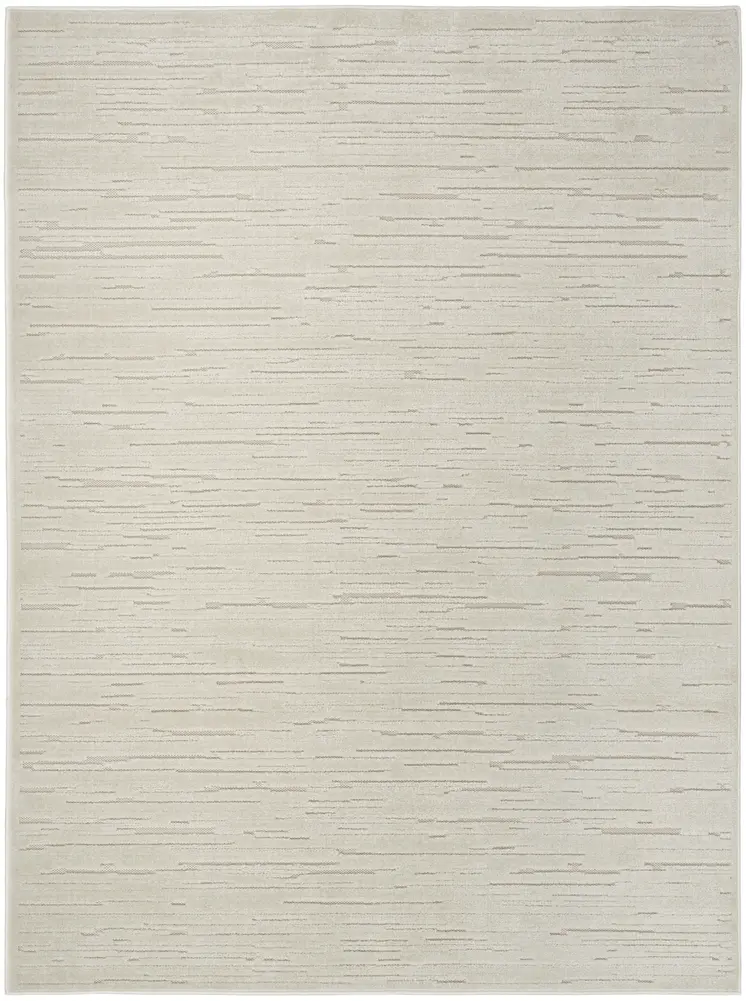 4' X 6' Beige Geometric Area Rug