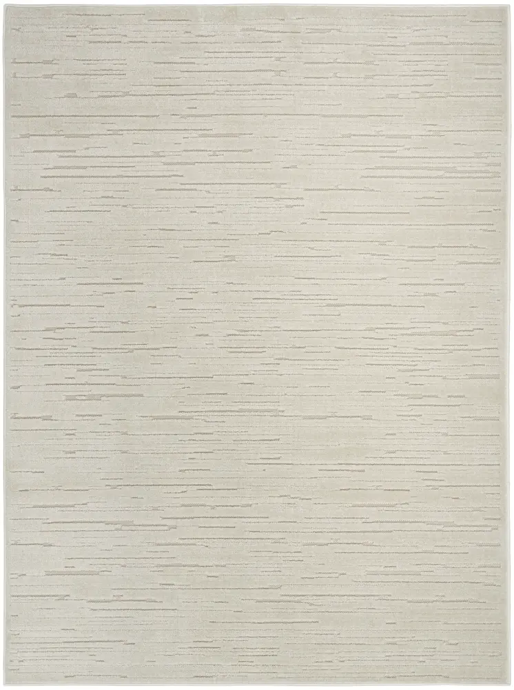 4' X 6' Beige Geometric Area Rug