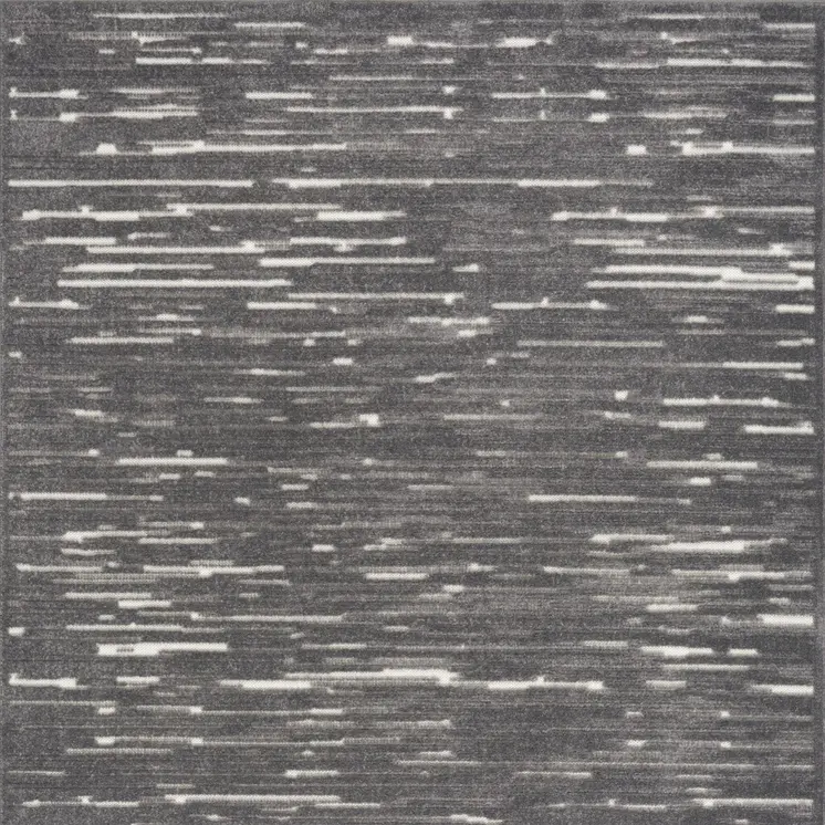 4' X 6' Gray Geometric Area Rug