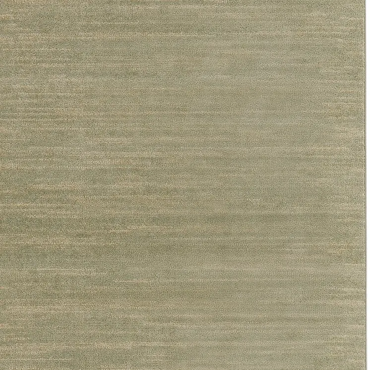 4' X 6' Green And Gold Abstract Indoor Outdoor Area Rug