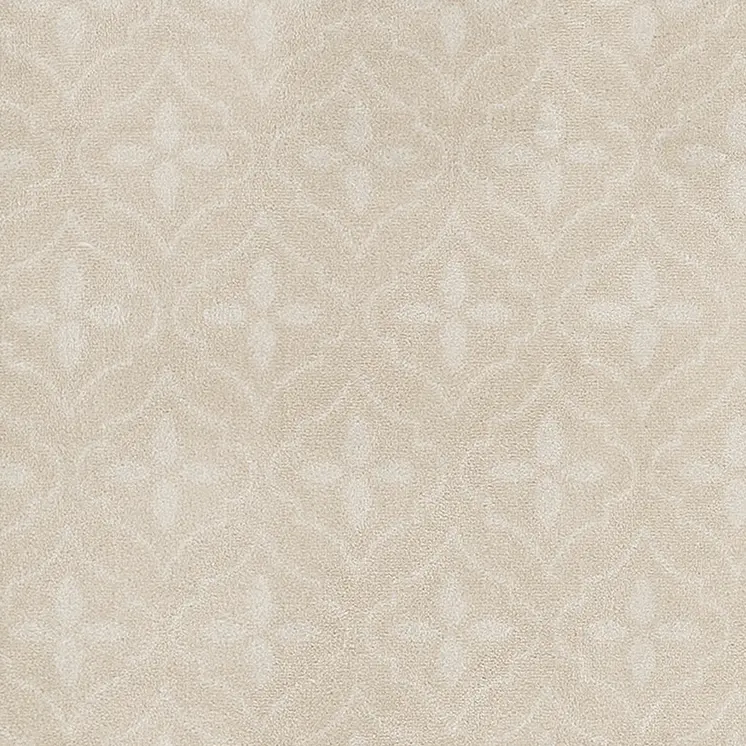 4' X 6' Ivory And Beige Geometric Indoor Outdoor Area Rug