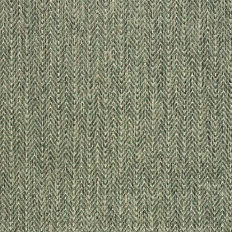 4' X 6' Green Geometric Indoor Outdoor Area Rug