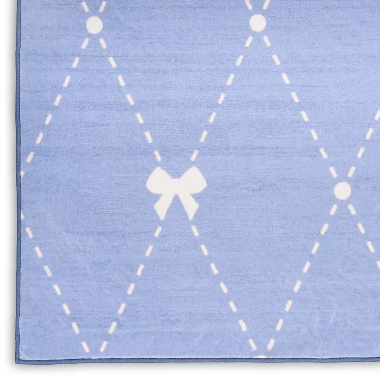 5' X 7' Natural Geometric Indoor Outdoor Area Rug