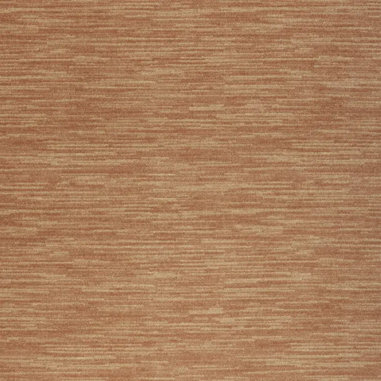 6' X 9' Rust Abstract Indoor Outdoor Area Rug