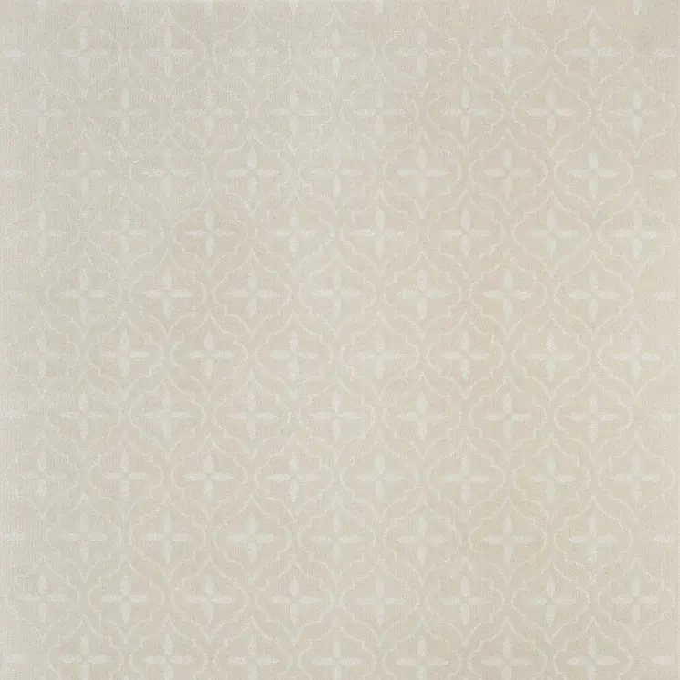 6' X 9' Ivory And Beige Geometric Indoor Outdoor Area Rug