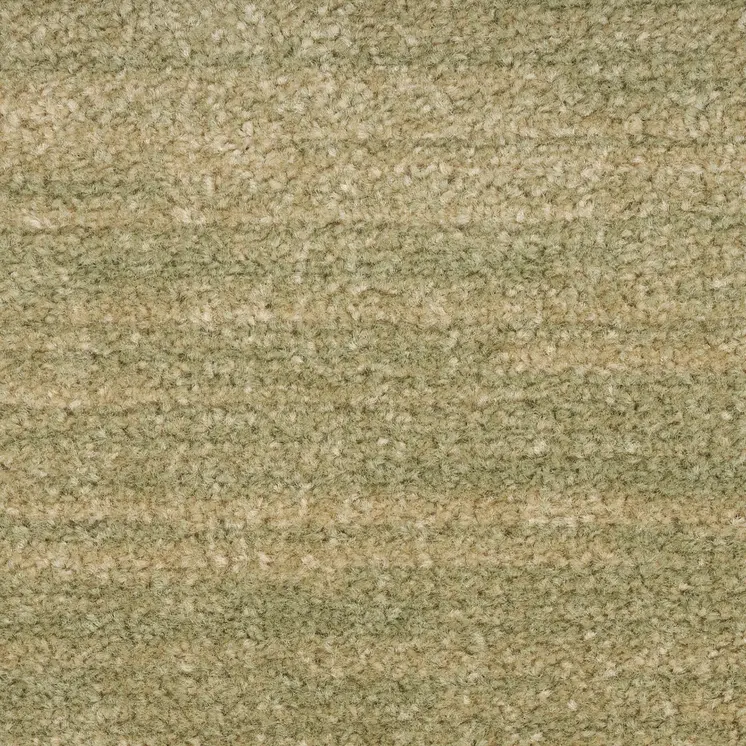 7' X 10' Green And Gold Abstract Indoor Outdoor Area Rug