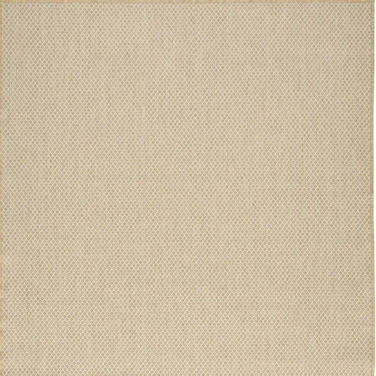 10' X 14' Natural Geometric Indoor Outdoor Area Rug