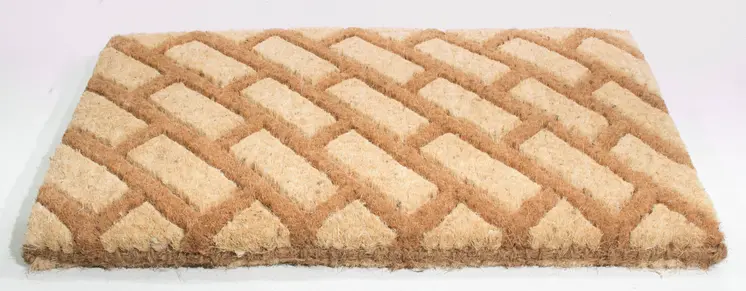 18" X 30" Brown Coir Outdoor Door Mat