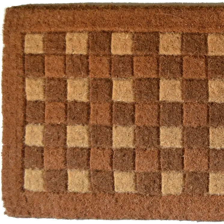 18" X 30" Brown Coir Outdoor Door Mat