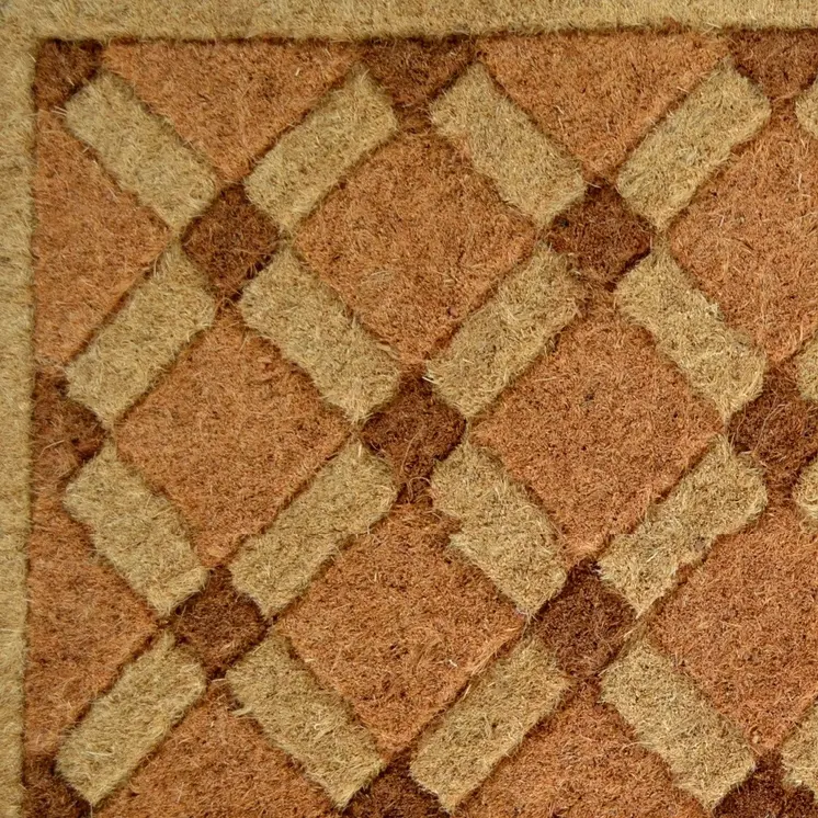 18" X 30" Brown Coir Outdoor Door Mat
