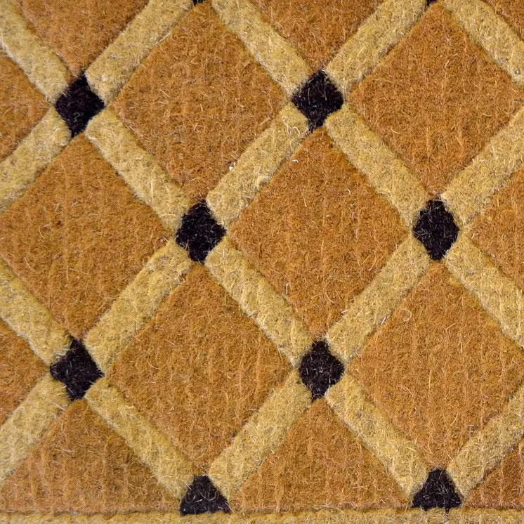 18" X 30" Brown Coir Outdoor Door Mat