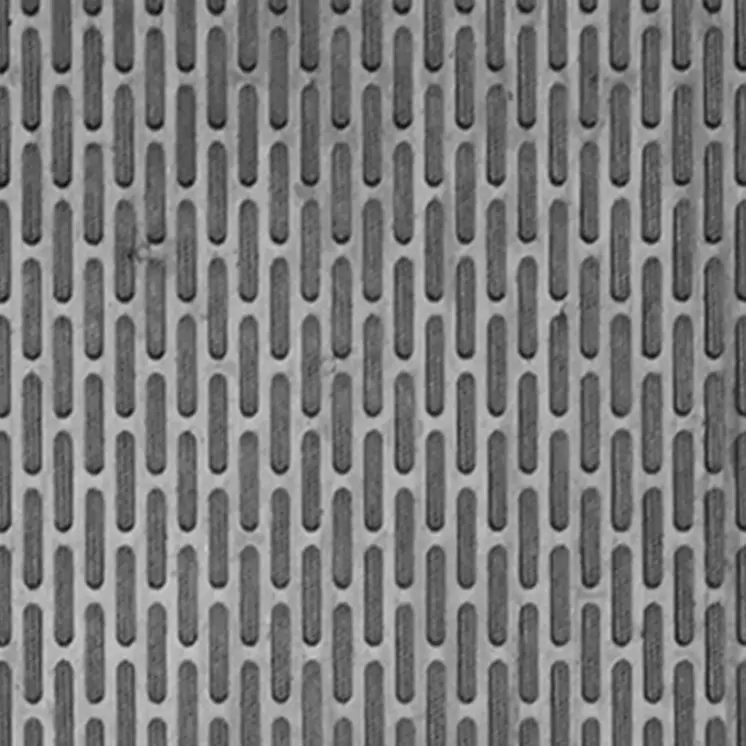 36" X 59" Black Rubber Outdoor Door Mat