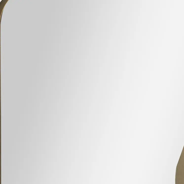 28" Bronze Metal Accent Mirror