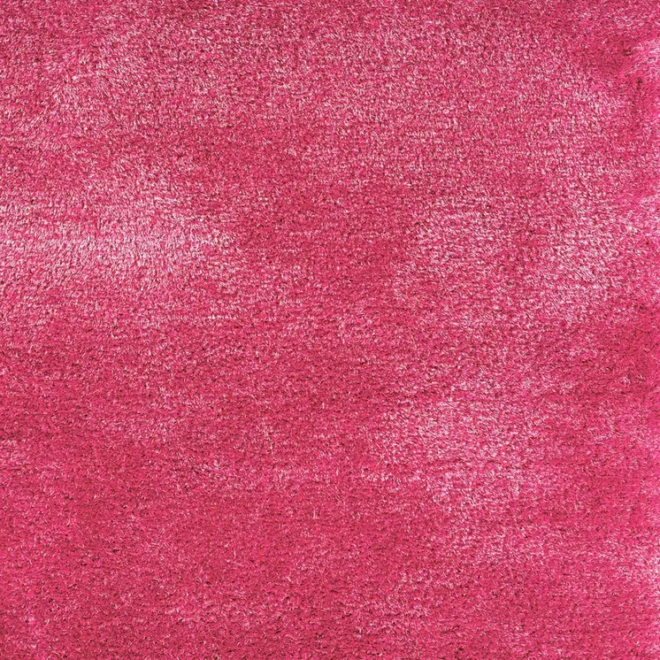 5' X 7' Pink Shag Hand Tufted Area Rug