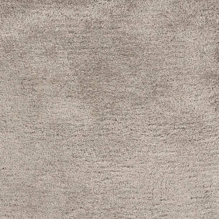 5' X 7' Silver Shag Hand Tufted Area Rug